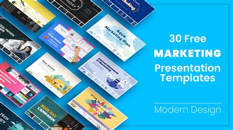 Customizable marketing PPT template