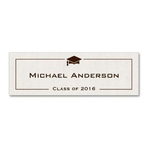 Customizable Name Card Templates