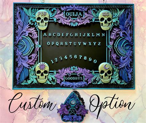 A customizable Ouija board printable