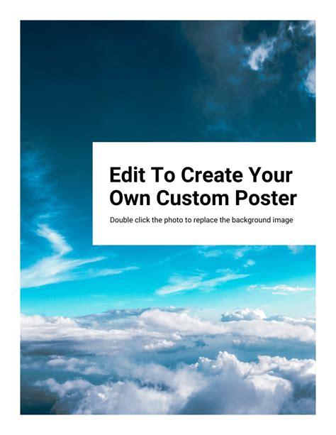 Customizable Poster Template 1