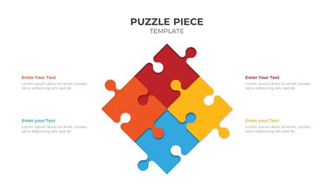 Customizable PowerPoint Puzzle Pieces Templates