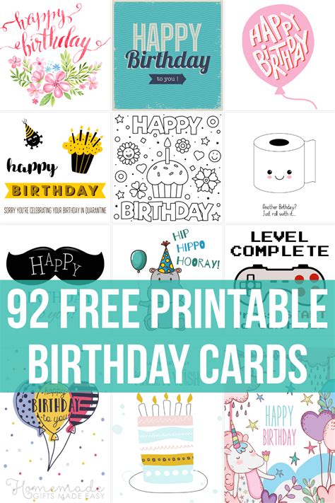 Customizable Printable Birthday Card Templates for Dad