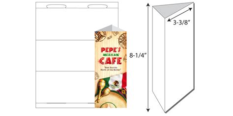 Creating a Customizable Tri Fold Table Tent Template