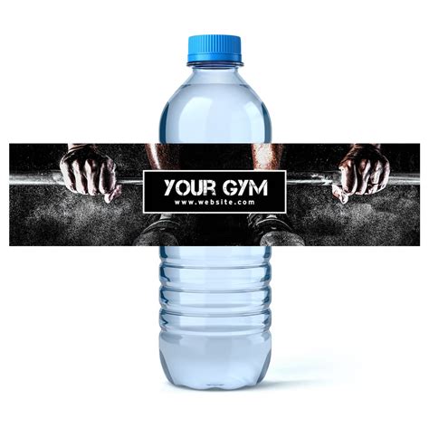 10 Customizable Water Bottle Label Templates