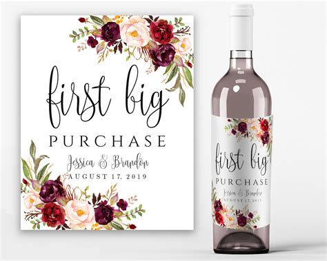 Customizable Wine Label Templates