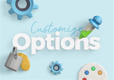 Description of Customization Options