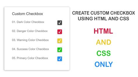 Customize Checkbox Font