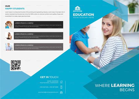 Customizing Education Brochure Template