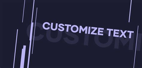 How to Customize Your Free Text Animation Template