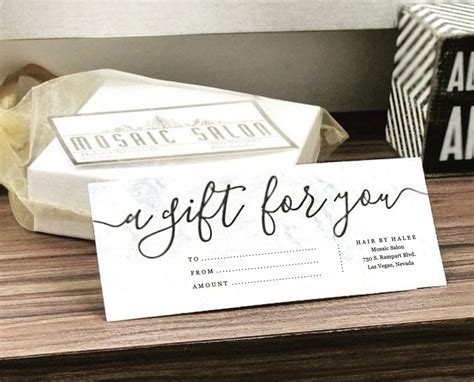 Customize gift card templates