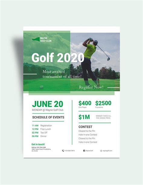 Customize Golf Flyer 3