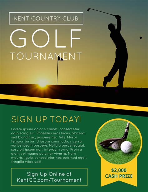 Customize Golf Flyer 7