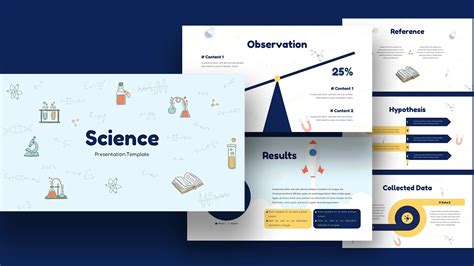 Customize Science Template Google Slides