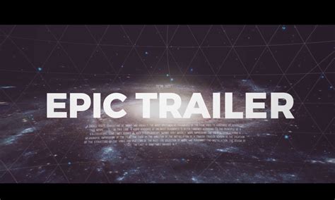 Customize Trailer Template in After Effects