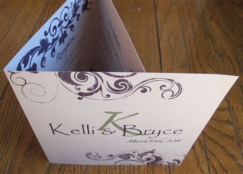 Customize Tri-Fold Invitation