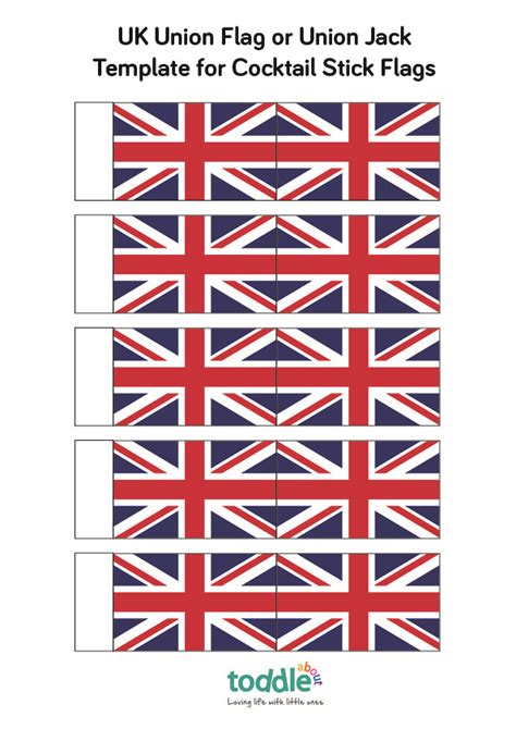 Customize Union Jack Flag Template