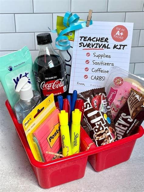 Customize Your Teacher Survival Kit