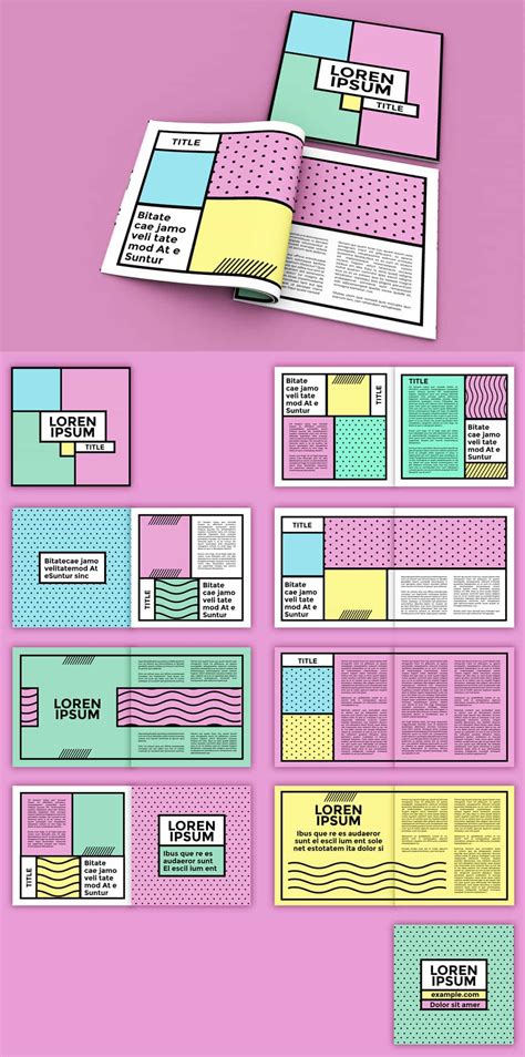 Customize Zine Template