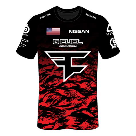 Customized Faze Jersey template