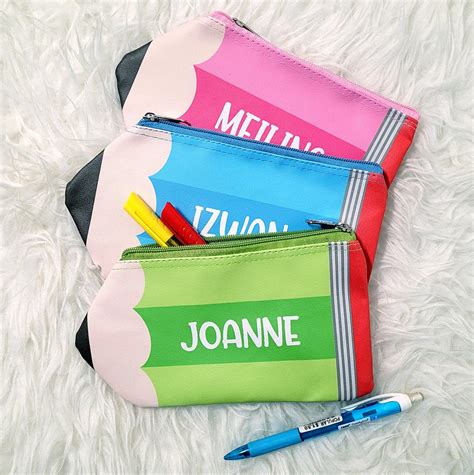 Customized Pencil Case Labels