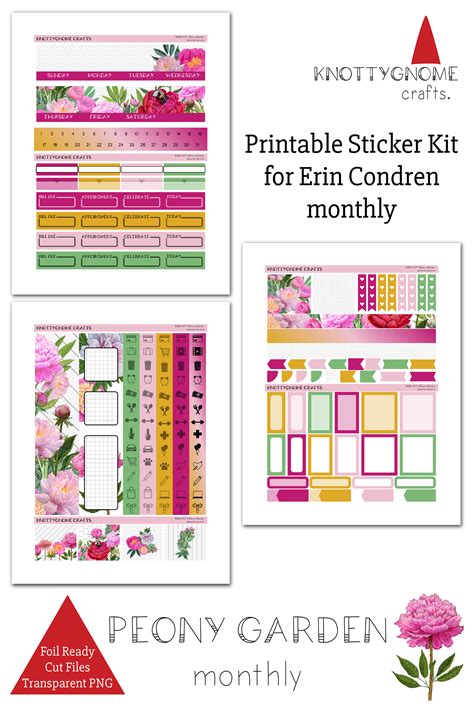 Customizing Erin Condren Printables