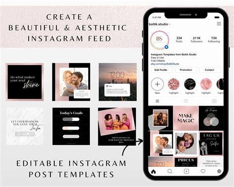 Customizing Your Instagram Post Templates