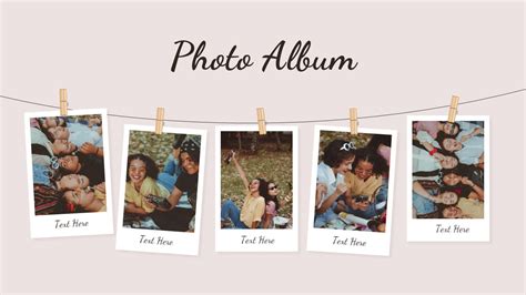 Customizing Your Photo Album Slideshow Template