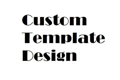 Customizing Your Template Design