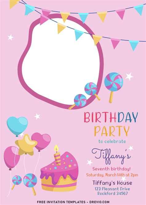 Cute Birthday Invitations