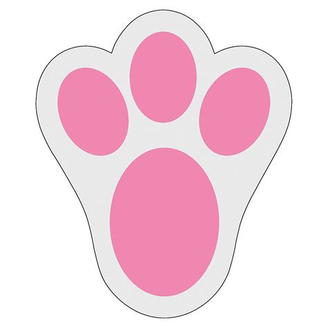 Cute Bunny Feet Templates