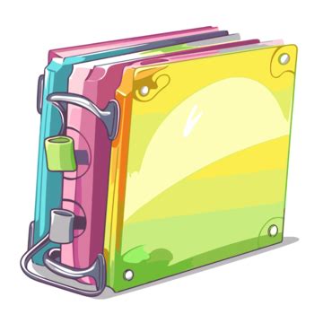 Cute cartoon binder cover