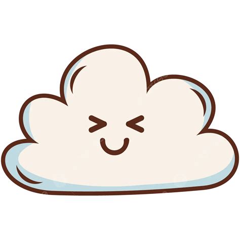 Cute clouds and happiness