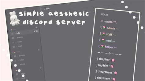 Cute Discord Server Template 6