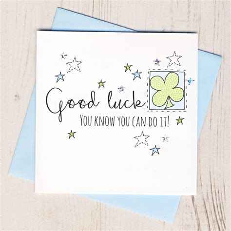 Cute Good Luck Cards