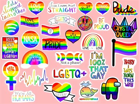 Cute Pride Stickers Design 6