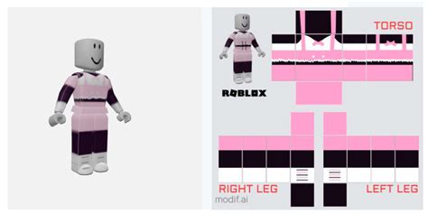 Cute Roblox Clothes Template Designs