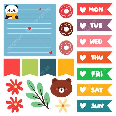 Cute Planner Templates Example 7