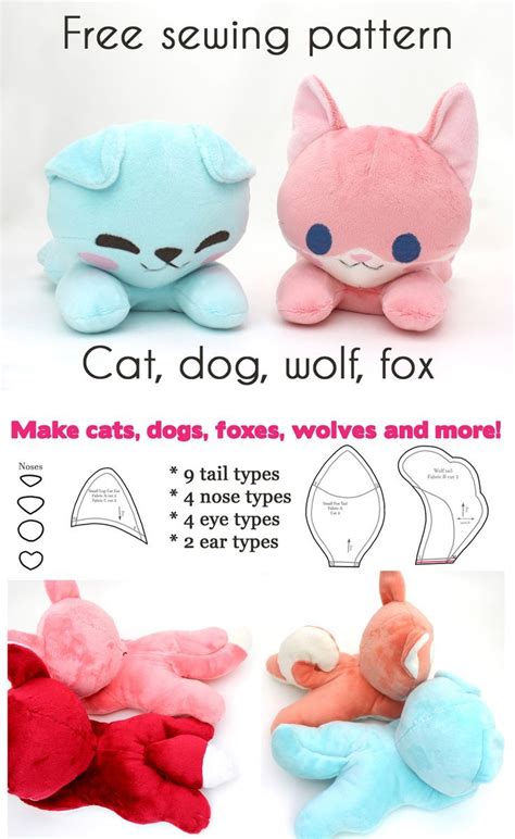 Cute Stuffed Animal Sewing Patterns