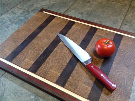 Cutting board with a design