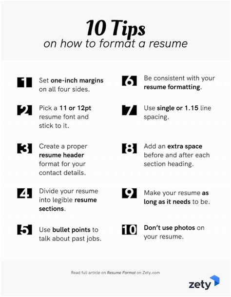 CV Tips