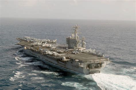 CVN 68 in the Indian Ocean