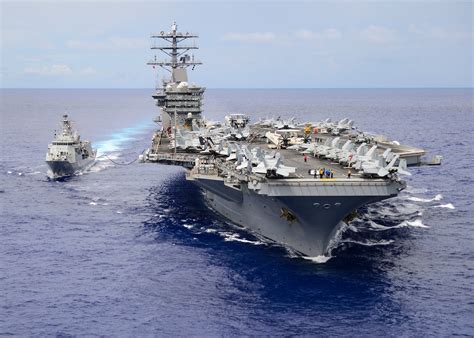 CVN 68 in the Middle East