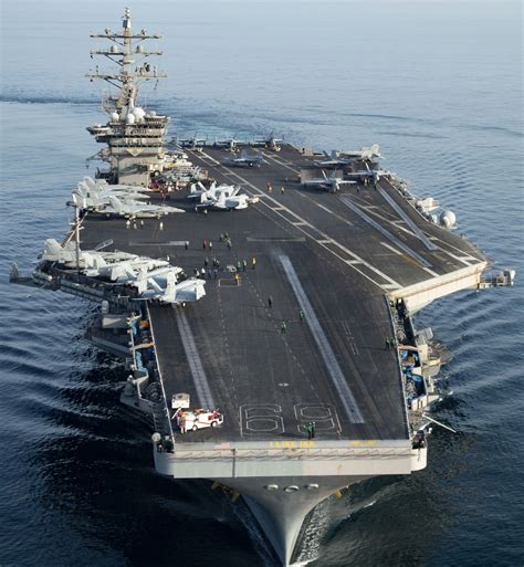 USS Dwight D. Eisenhower (CVN-69) during a humanitarian mission