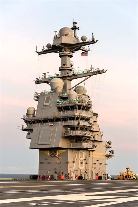 CVN 78 Gerald R Ford Island Redesign