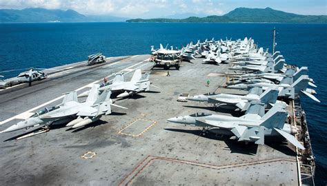 CVW-5 aircraft carriers