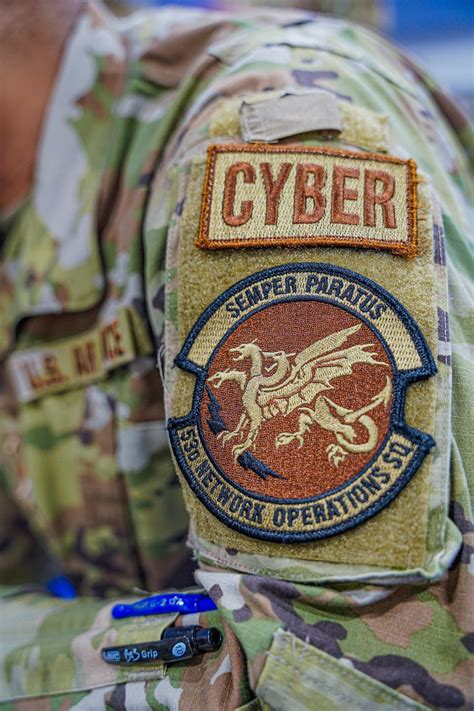 Cyber Security Air Force officers protecting you