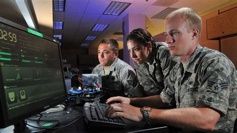 Cyber Security Air Force officers training