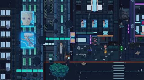 Cyberpunk Metropolis Tileset