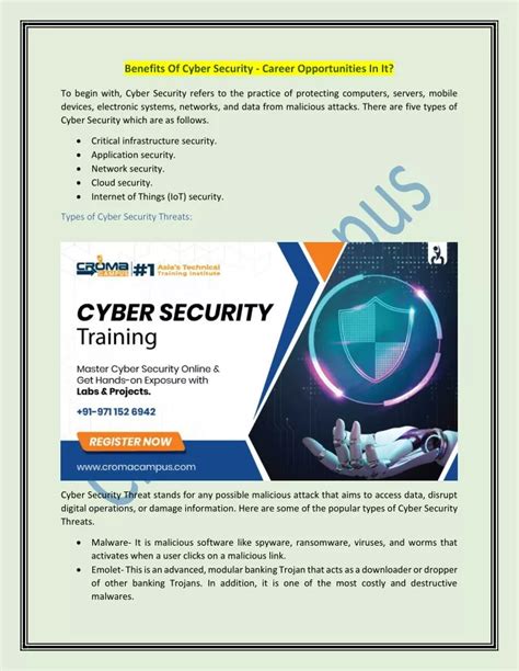 Benefits of Being an IT Security Specialist