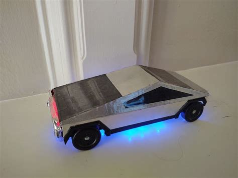 Cybertruck Pinewood Derby Template 5